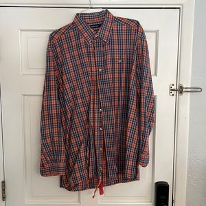 Southern Marsh King Windowpane Men’s XXL Buttondown